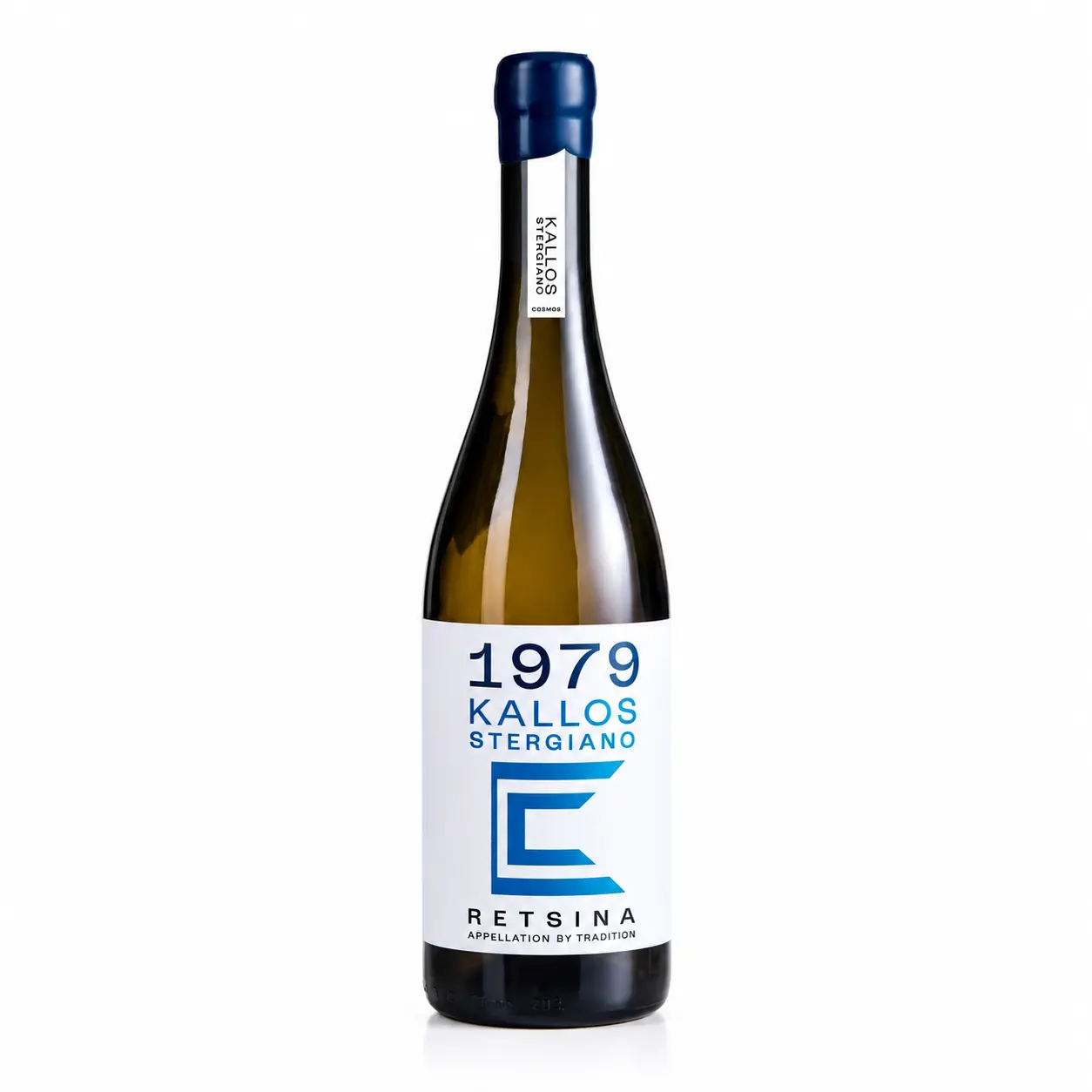 Minimalist Kallos Stergiano Retsina Bottle 1979 Kallos Stergiano Retsina - Image 1
