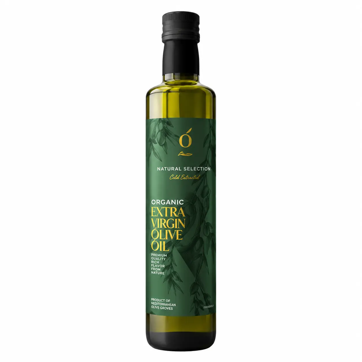 Premium Cold-Extracted Olive Oil Bottle Oleve Organics Special Selection Organic Extra Virgin Olive Oil 500ml - Image 1