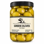 Vagiannis Olives Green Halkidiki Olives Stuffed with Almonds