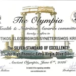 KRITSA SILVER AWARD WINNER 2026 OLYMPIA CERTIFICATION